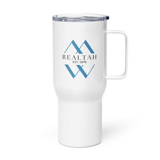 REALTAH Travel mug with a handle